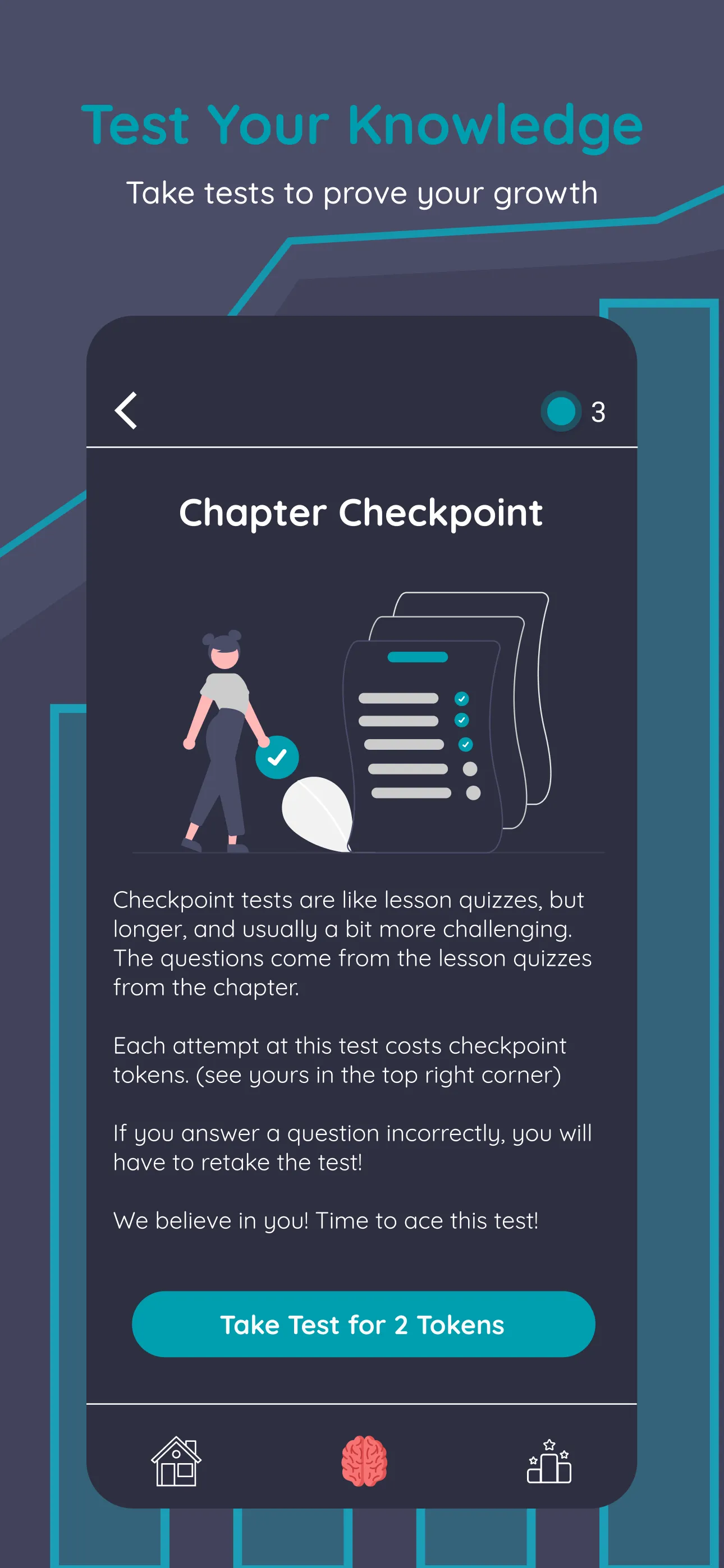 StockMotion — Chapter checkpoint knowledge test